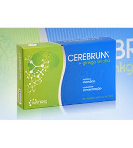 Cerebrum + Ginkgo Biloba - 20 Ampolas - Natiris